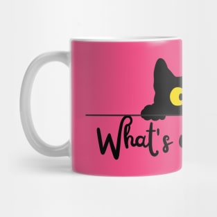 CAT Halloween Greeting Mug